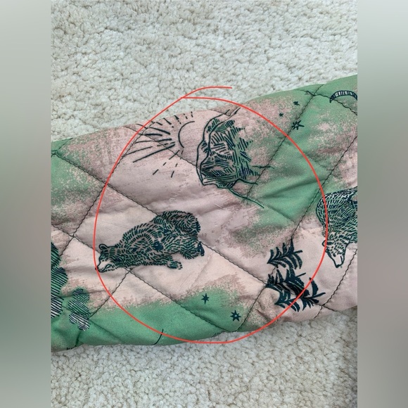 Patagonia Size 5T Bear and Forest Print Nano Puff Jacket - Picture 14 of 14